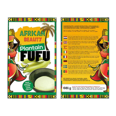 African Beauty - Plantain FuFu